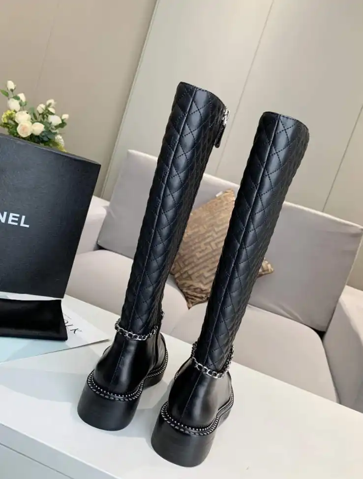 hype Chanel Boots