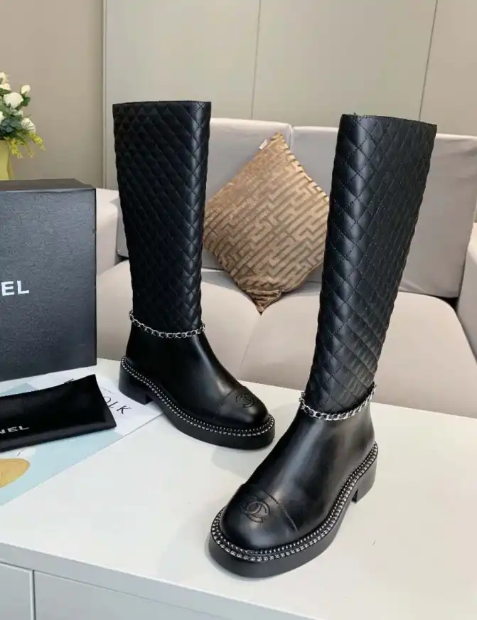 hype Chanel Boots