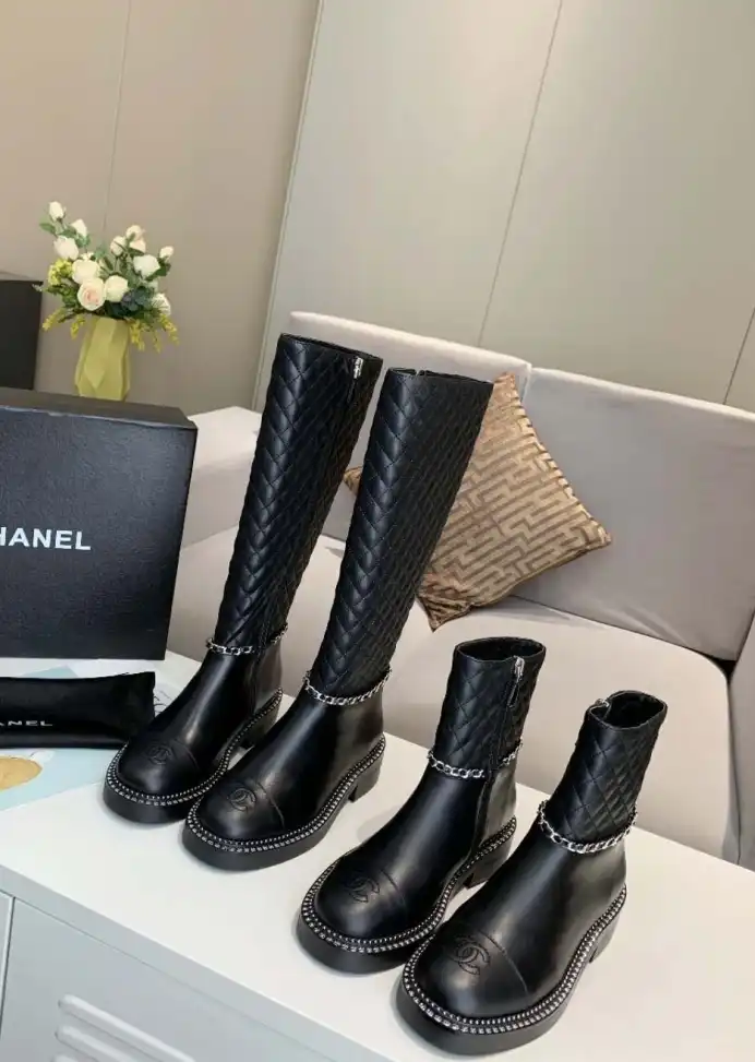 hype Chanel Boots