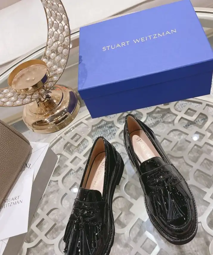 hype Stuart Weitzman Leather Shoes