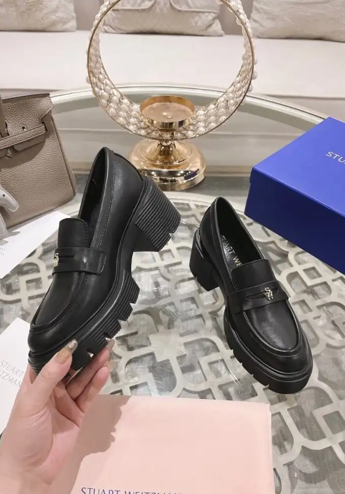 hype Stuart Weitzman Leather Shoes