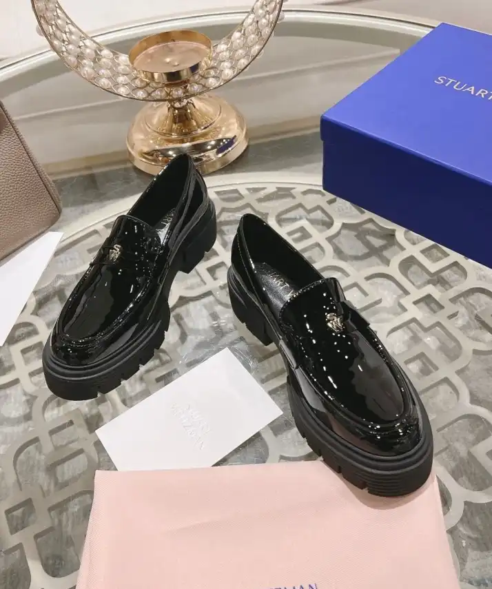 hype Stuart Weitzman Leather Shoes