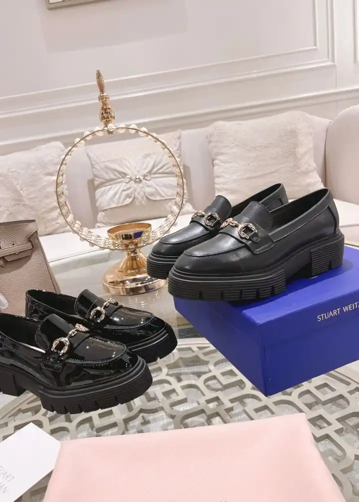 hype Stuart Weitzman Leather Shoes