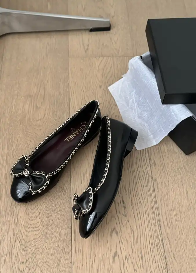 hype Chanel Flat Shoes