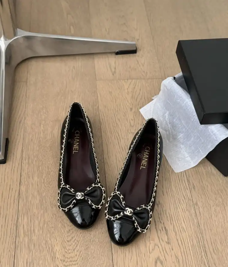 hype Chanel Flat Shoes