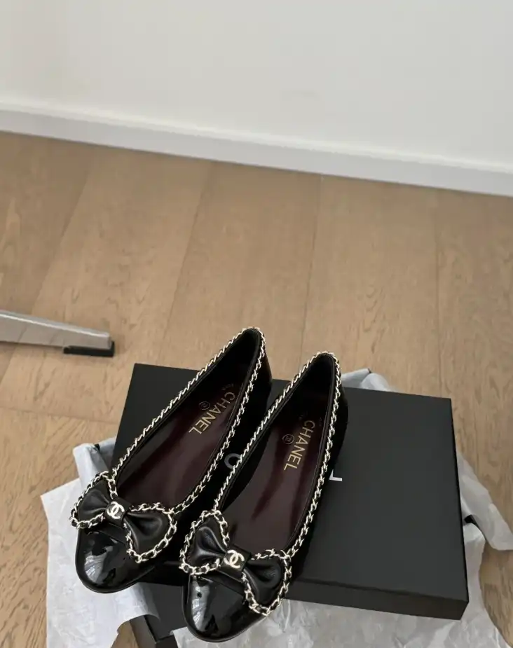 hype Chanel Flat Shoes