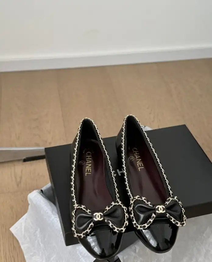 hype Chanel Flat Shoes