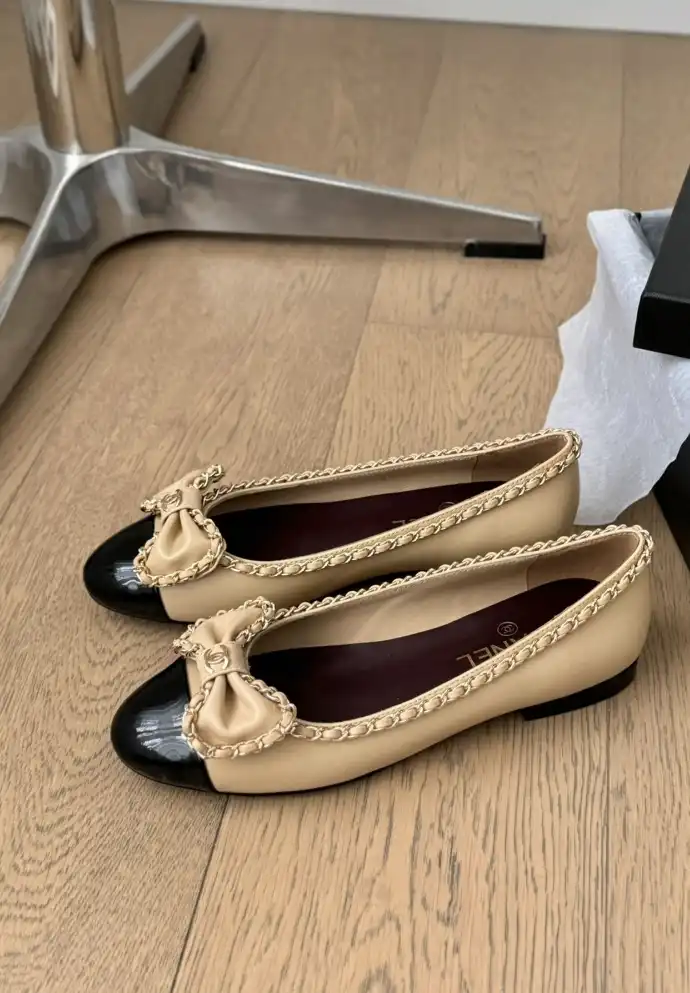 hype Chanel Flat Shoes