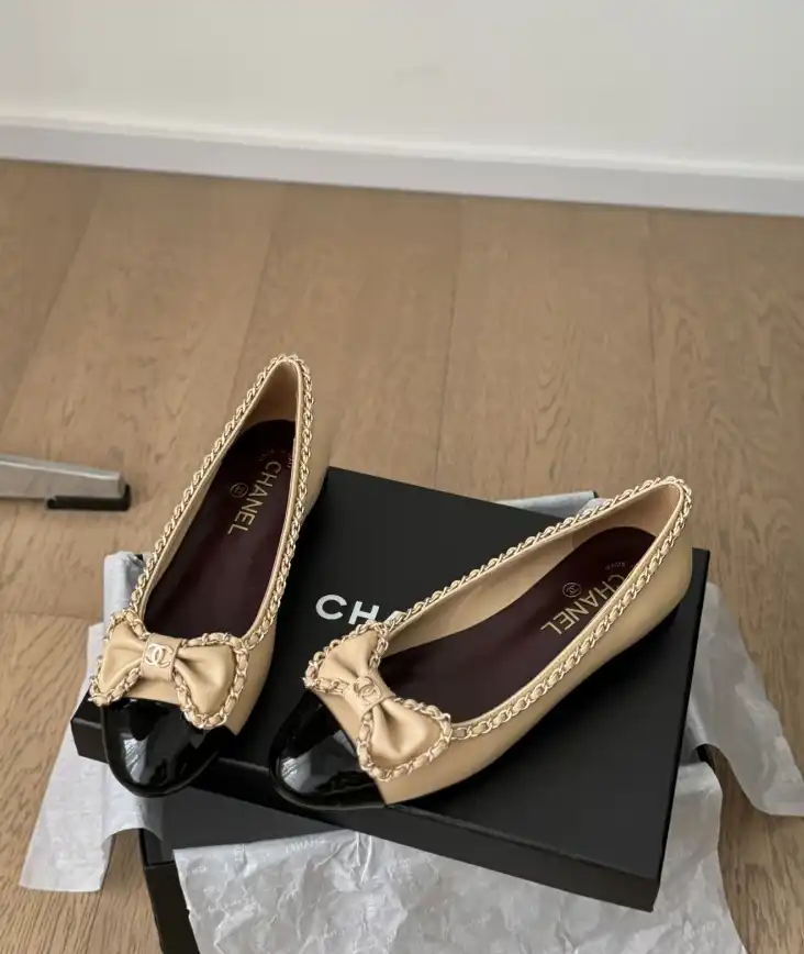 hype Chanel Flat Shoes