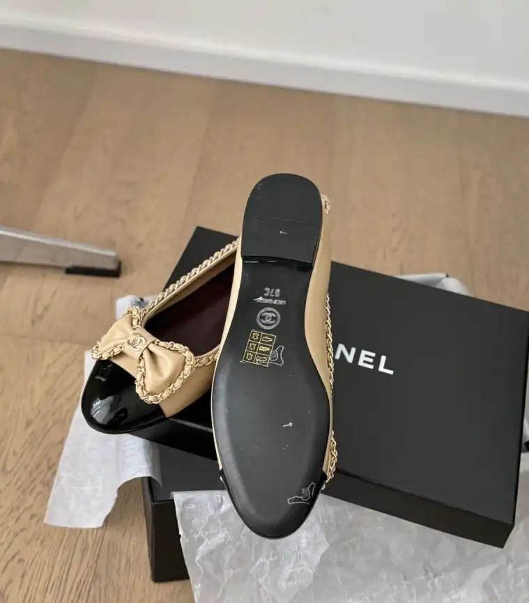 hype Chanel Flat Shoes