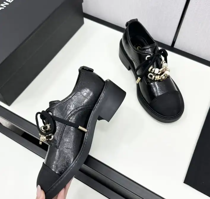 hype Chanel Leather Shoes