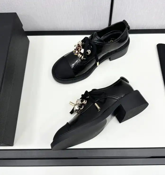 hype Chanel Leather Shoes