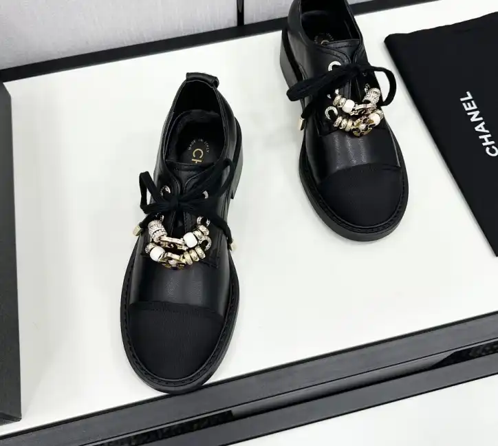 hype Chanel Leather Shoes