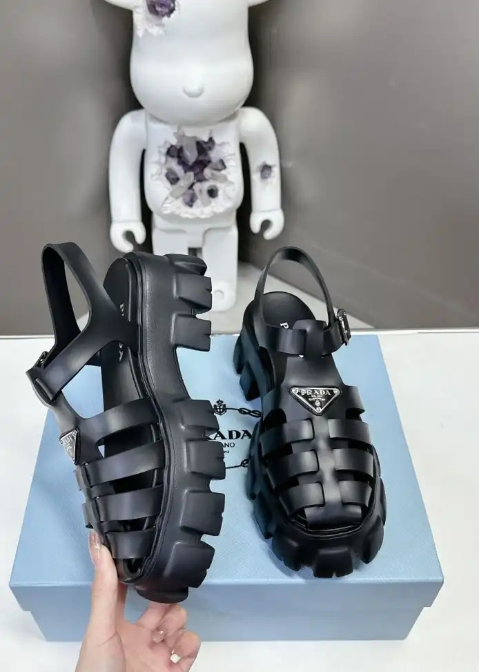 hype Prada Sandals