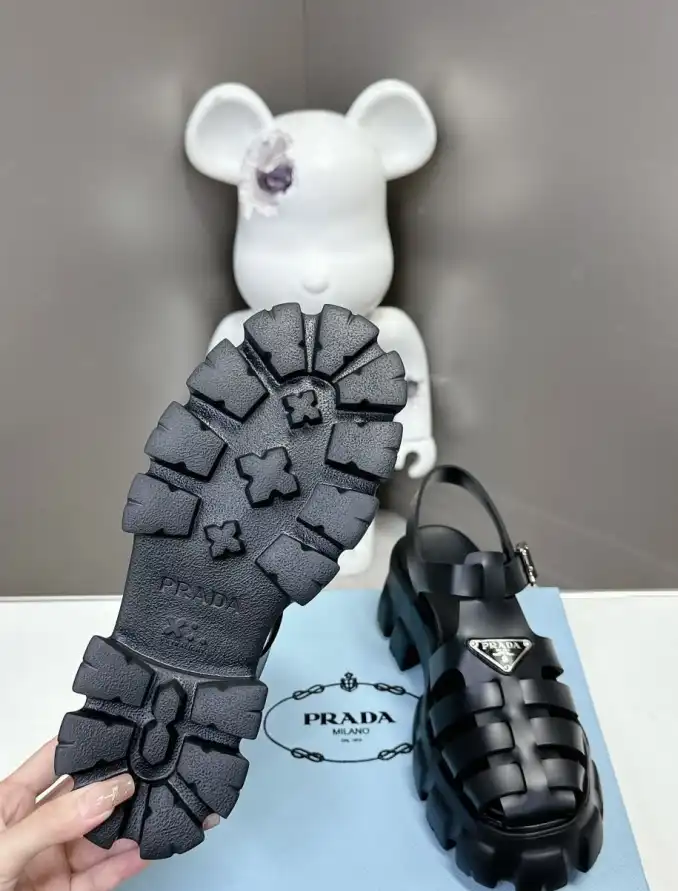 hype Prada Sandals