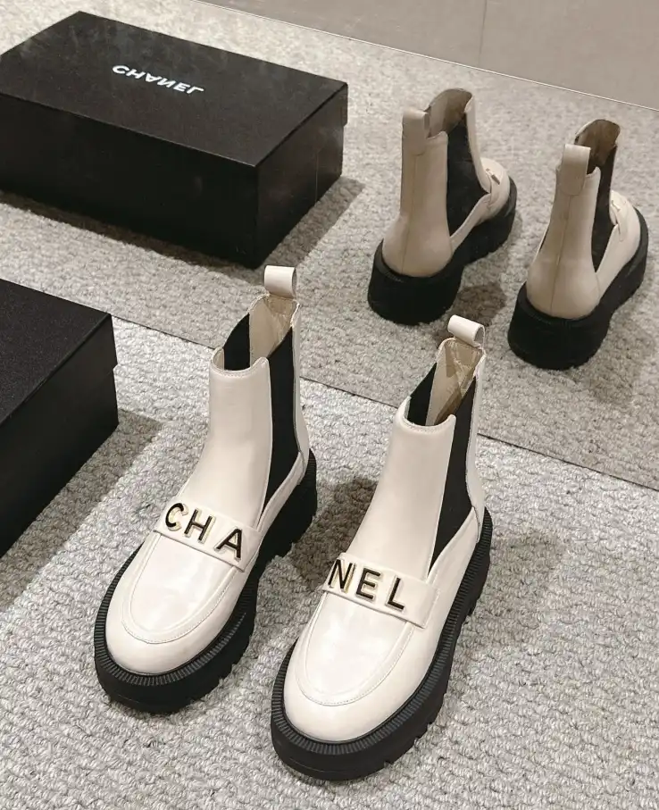 hype Chanel Boots