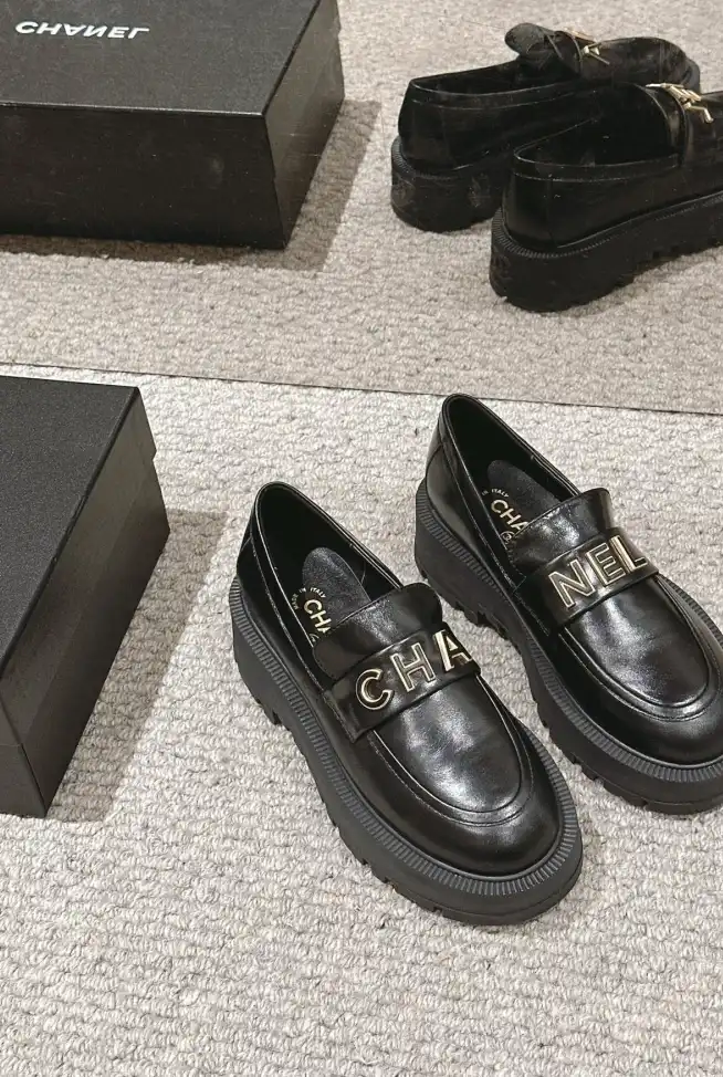 hype Chanel Leather Shoes