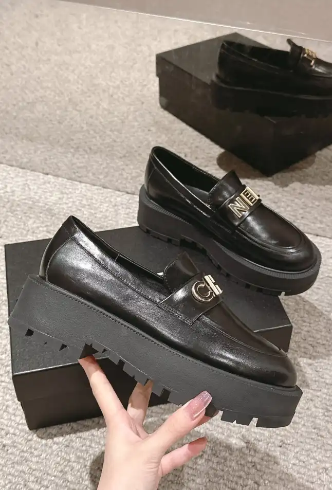 hype Chanel Leather Shoes