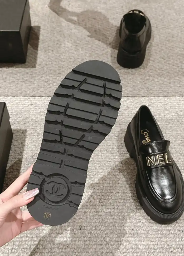 hype Chanel Leather Shoes