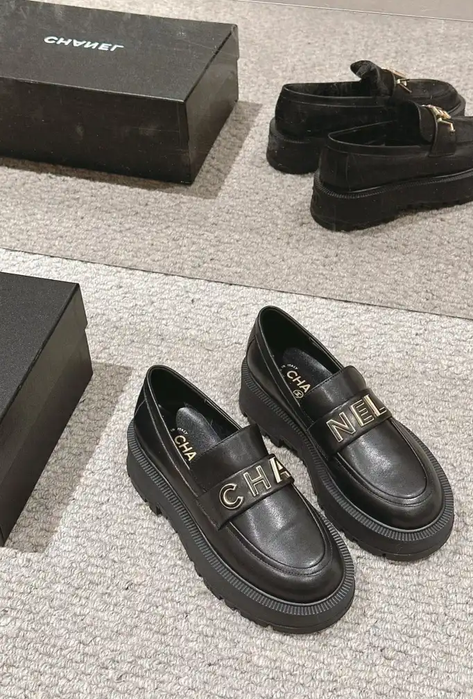 hype Chanel Leather Shoes