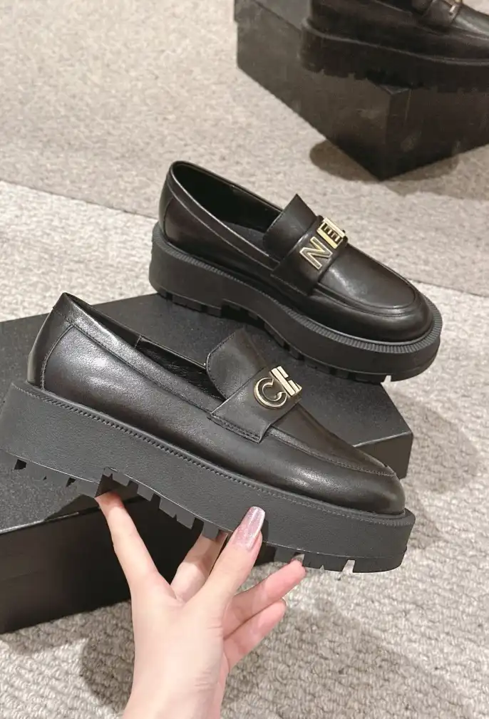 hype Chanel Leather Shoes