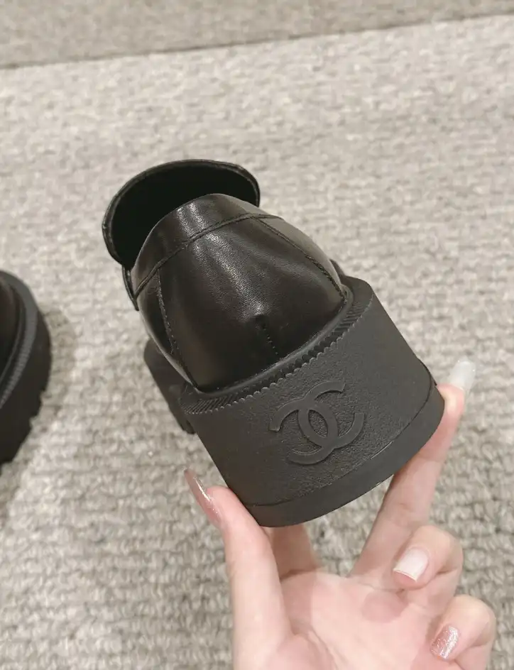 hype Chanel Leather Shoes