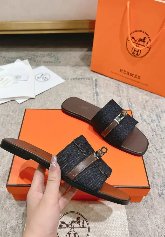 hype Hermes Slippers