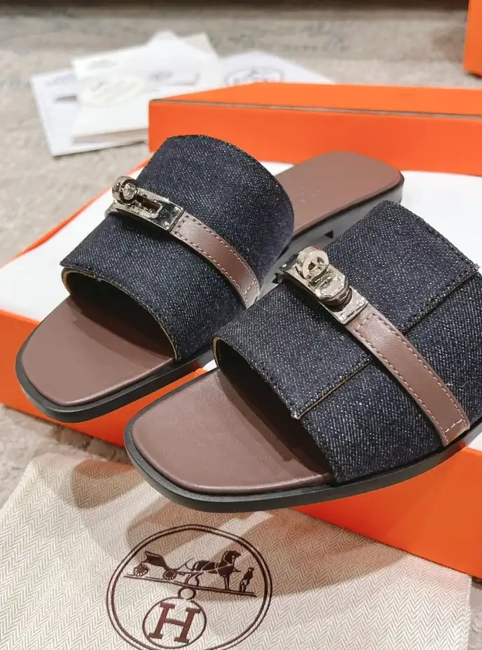 hype Hermes Slippers