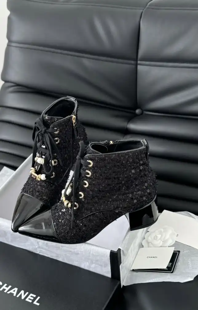 hype Chanel Boots