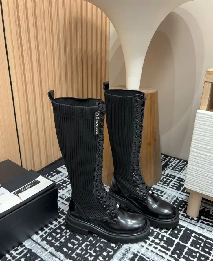 hype Chanel Boots