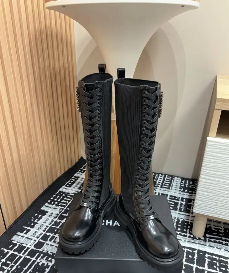 hype Chanel Boots