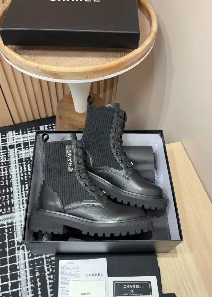 hype Chanel Boots