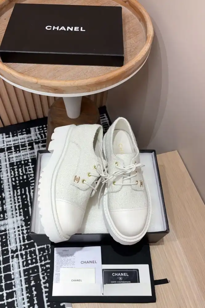 hype Chanel Leather Shoes