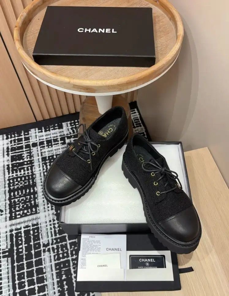 hype Chanel Leather Shoes