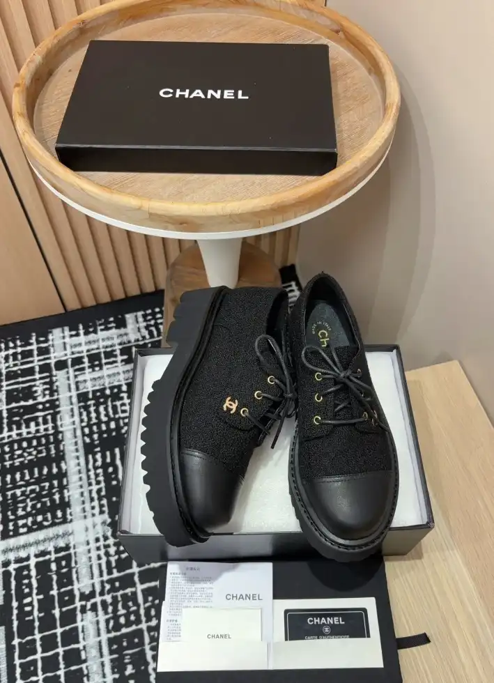 hype Chanel Leather Shoes