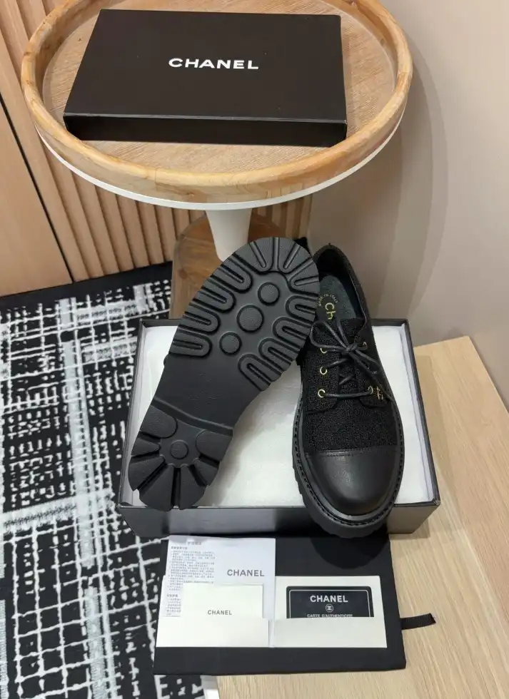 hype Chanel Leather Shoes