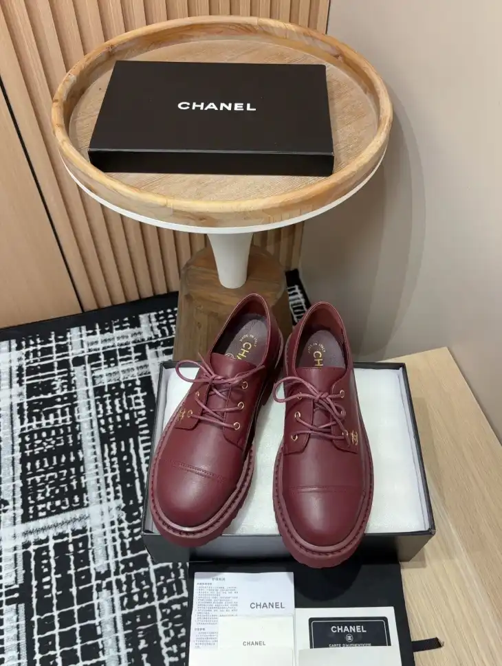 hype Chanel Leather Shoes