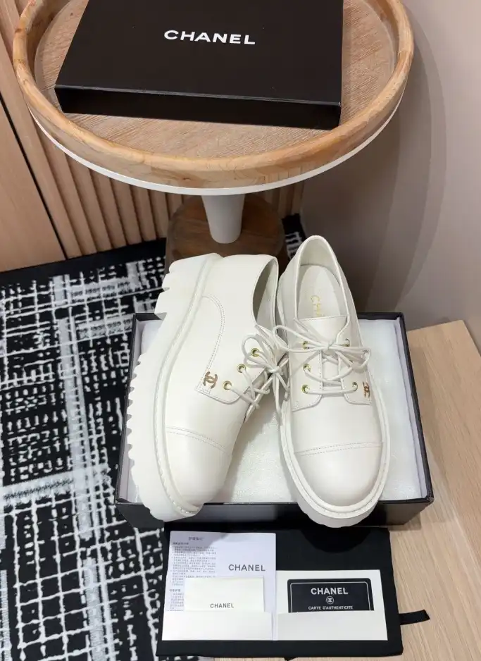 hype Chanel Leather Shoes