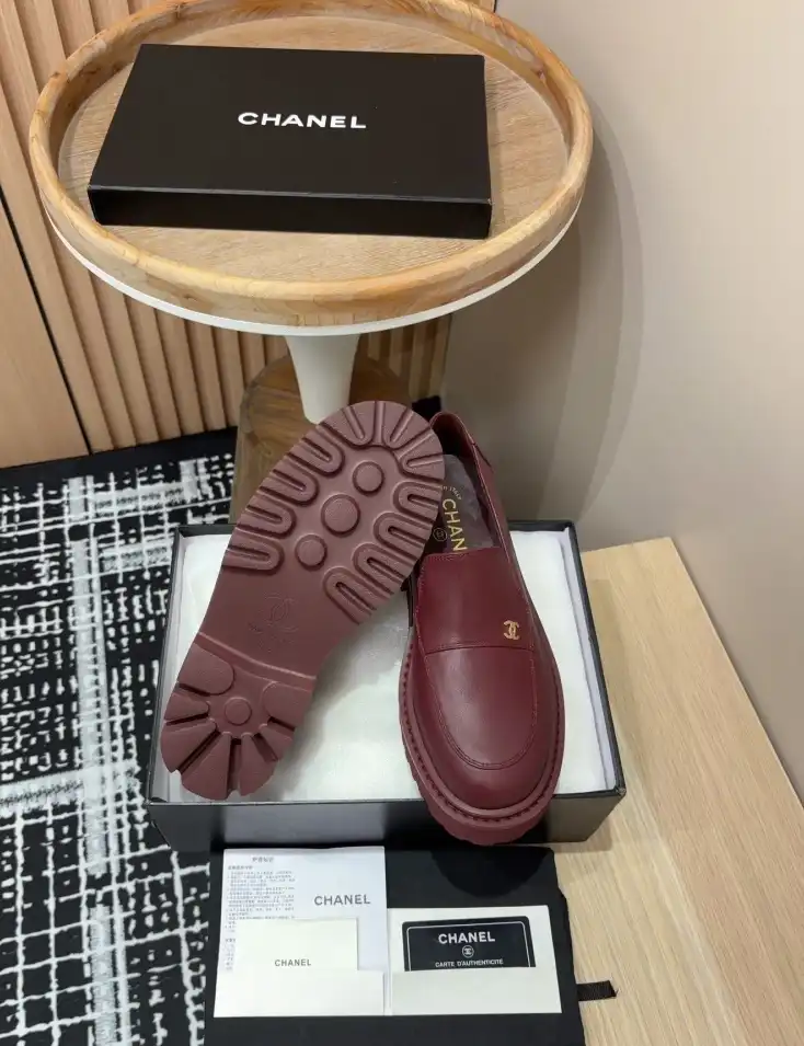 hype Chanel Leather Shoes