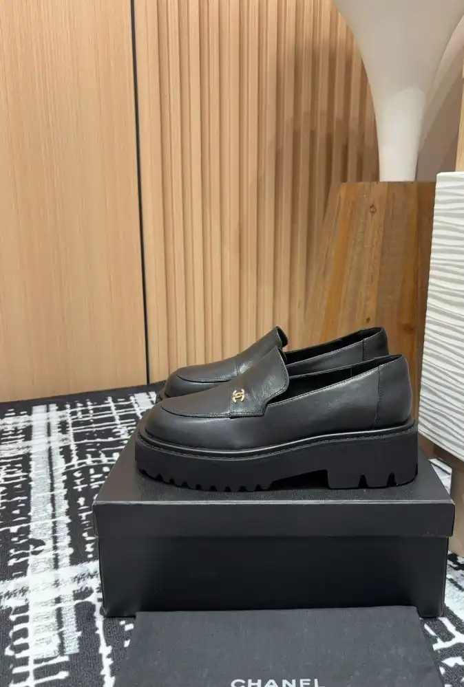 hype Chanel Leather Shoes