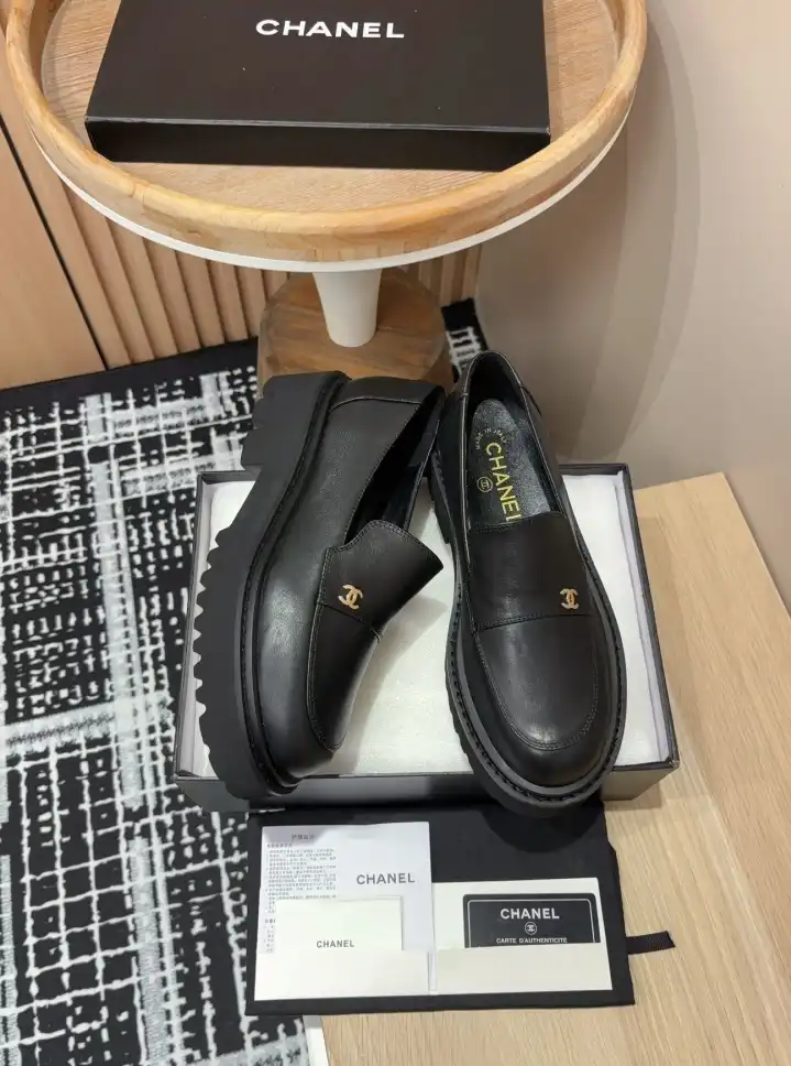 hype Chanel Leather Shoes