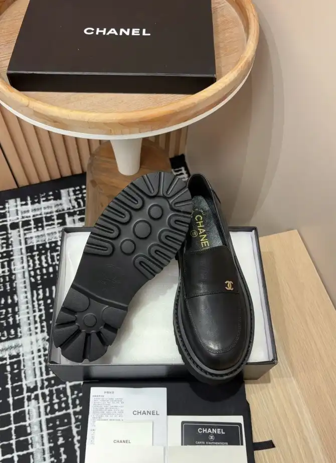 hype Chanel Leather Shoes