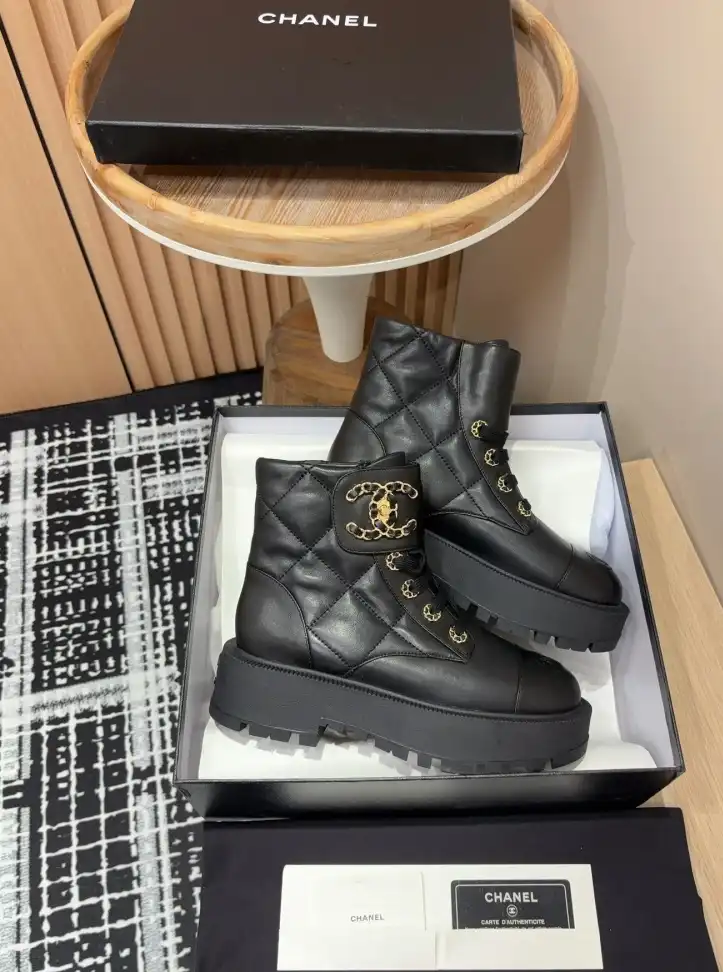 hype Chanel Boots