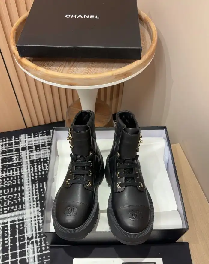 hype Chanel Boots