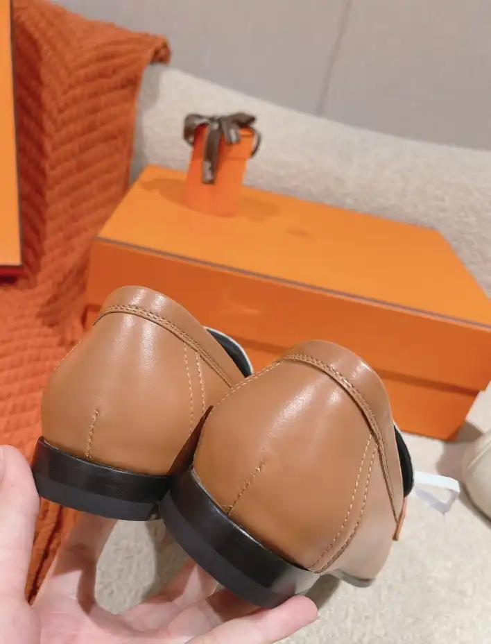 Hermes Leather Shoes