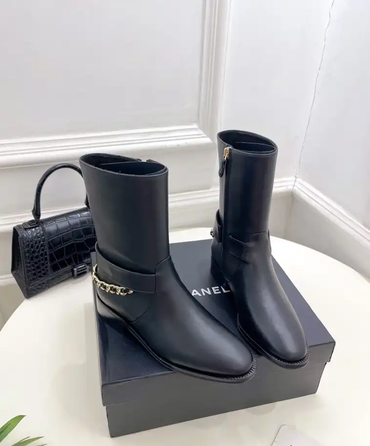 hype Chanel Boots