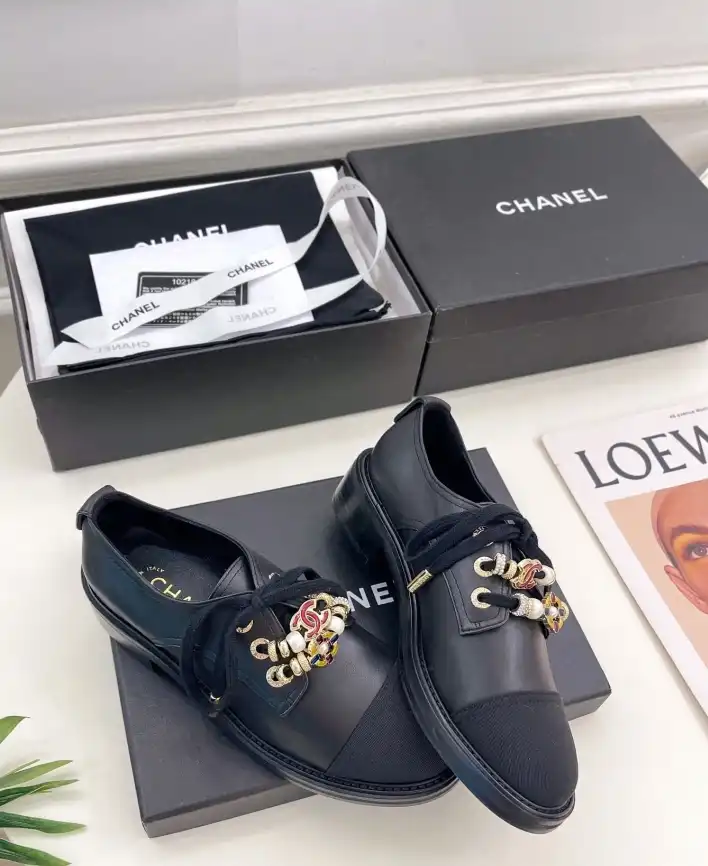 hype Chanel Leather Shoes