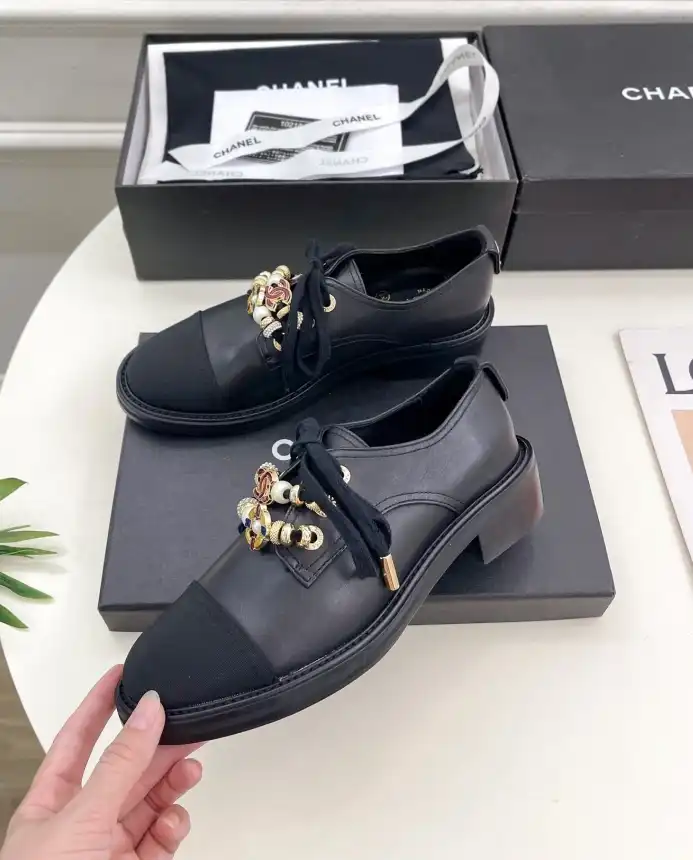 hype Chanel Leather Shoes