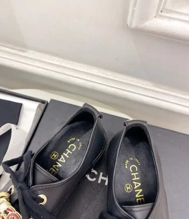 hype Chanel Leather Shoes