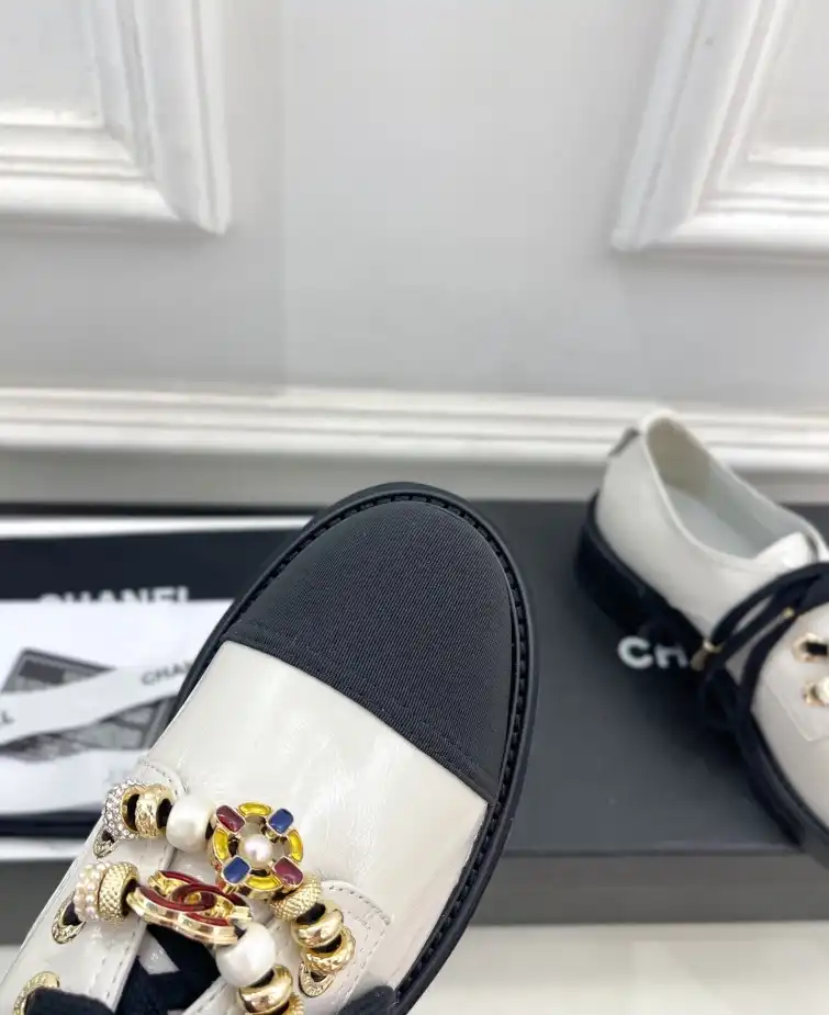 hype Chanel Leather Shoes